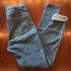 BDG Super High Waisted Medium Wash Jeans